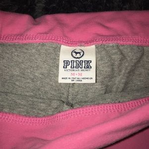 Victoria’s Secret PINK Size M Gray Yoga Pants